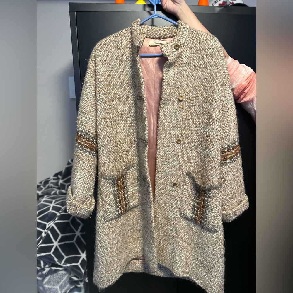 Vintage Hand woven car coat - Picture 14 of 16